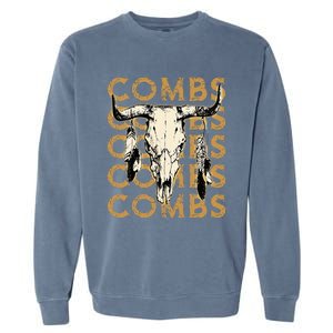 Last Name Comb Proud Costume Lovers Garment-Dyed Sweatshirt