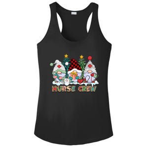 Leopard Nurse Christmas Gnomes Cute Xmas Scrub Nurses Cute Gift Ladies PosiCharge Competitor Racerback Tank