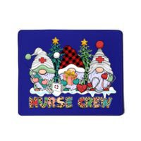 Leopard Nurse Christmas Gnomes Cute Xmas Scrub Nurses Cute Gift Mousepad