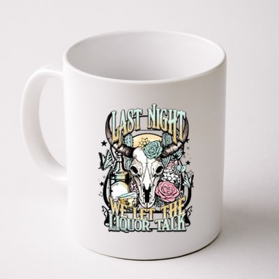 Last Night Cowboy Coffee Mug