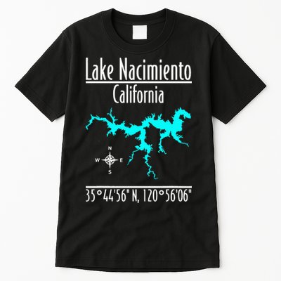 Lake Nacimiento California Tall T-Shirt