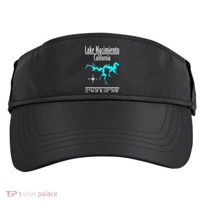 Lake Nacimiento California Adult Drive Performance Visor