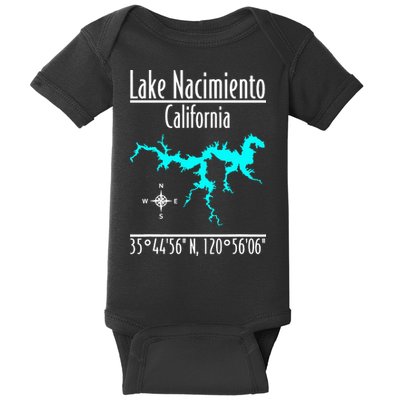 Lake Nacimiento California Baby Bodysuit