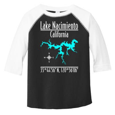 Lake Nacimiento California Toddler Fine Jersey T-Shirt