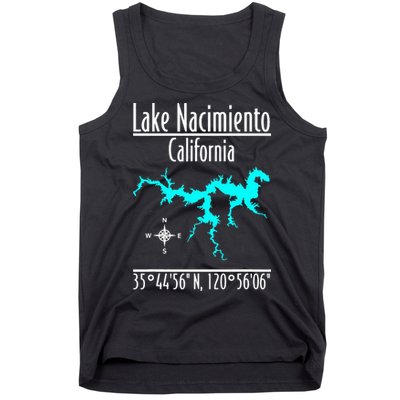 Lake Nacimiento California Tank Top