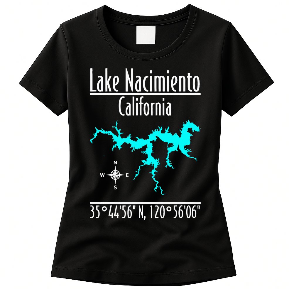 Lake Nacimiento California Womens T-Shirt