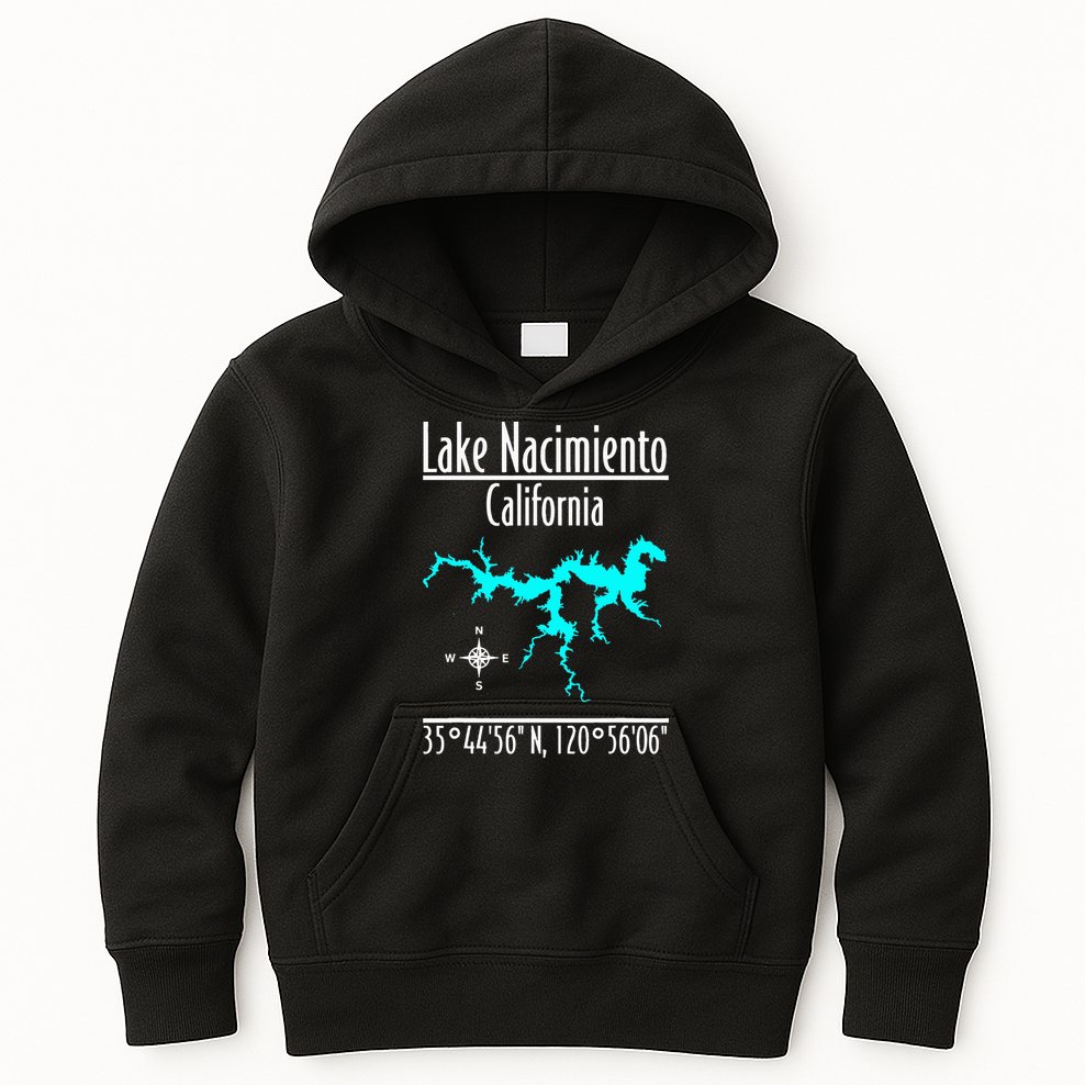 Lake Nacimiento California Kids Hoodie