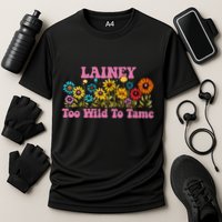 Lainey Name Cute Retro Girl Wildflower Lainey Name Cooling Performance Crew T-Shirt