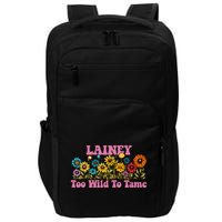 Lainey Name Cute Retro Girl Wildflower Lainey Name Impact Tech Backpack