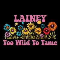 Lainey Name Cute Retro Girl Wildflower Lainey Name Cooling Performance Long Sleeve Crew