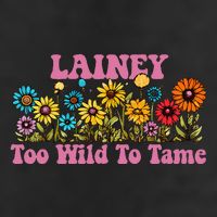 Lainey Name Cute Retro Girl Wildflower Lainey Name Golf Towel