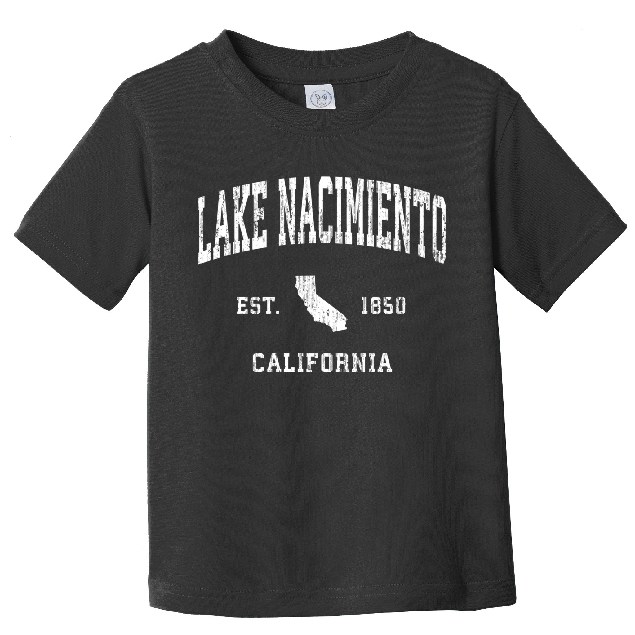 Lake Nacimiento California Ca Vintage Athletic Toddler T-Shirt