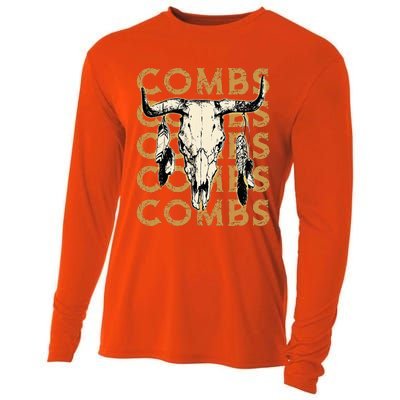 Last Name Comb Proud Funny Costume Lovers Cooling Performance Long Sleeve Crew