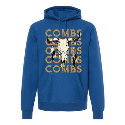 Last Name Comb Proud Funny Costume Lovers Premium Hoodie