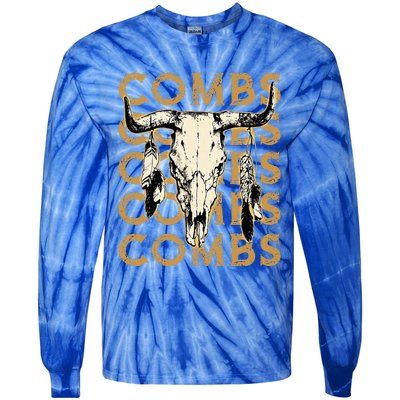 Last Name Comb Proud Funny Costume Lovers Tie-Dye Long Sleeve Shirt