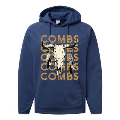 Last Name Comb Proud Funny Costume Lovers Performance Fleece Hoodie