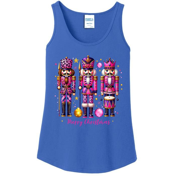 Leopard Nutcracker Christmas 2024 Ladies Essential Tank