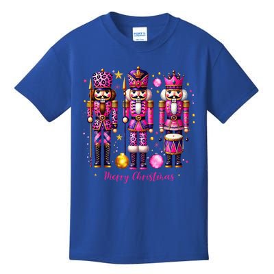 Leopard Nutcracker Christmas 2024 Kids T-Shirt