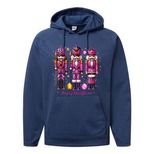 Leopard Nutcracker Christmas 2024 Performance Fleece Hoodie