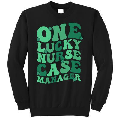 Lucky Nurse Case Manager St. Patrick's Day Case Management Sweatshirt