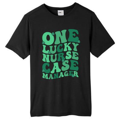 Lucky Nurse Case Manager St. Patrick's Day Case Management Tall Fusion ChromaSoft Performance T-Shirt