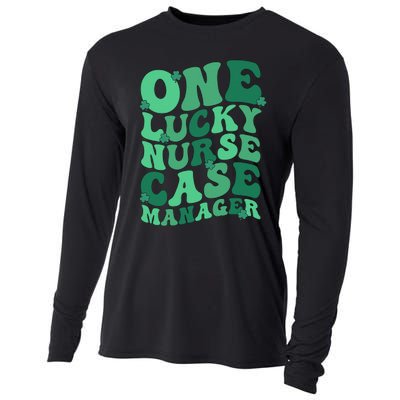 Lucky Nurse Case Manager St. Patrick's Day Case Management Cooling Performance Long Sleeve Crew