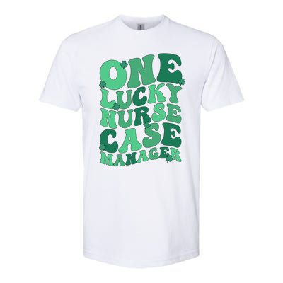 Lucky Nurse Case Manager St. Patrick's Day Case Management Softstyle CVC T-Shirt