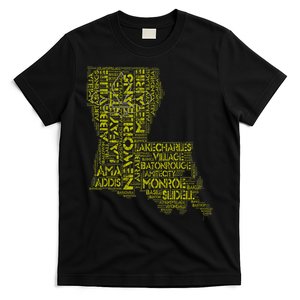 Louisiana Novelty Cities T-Shirt