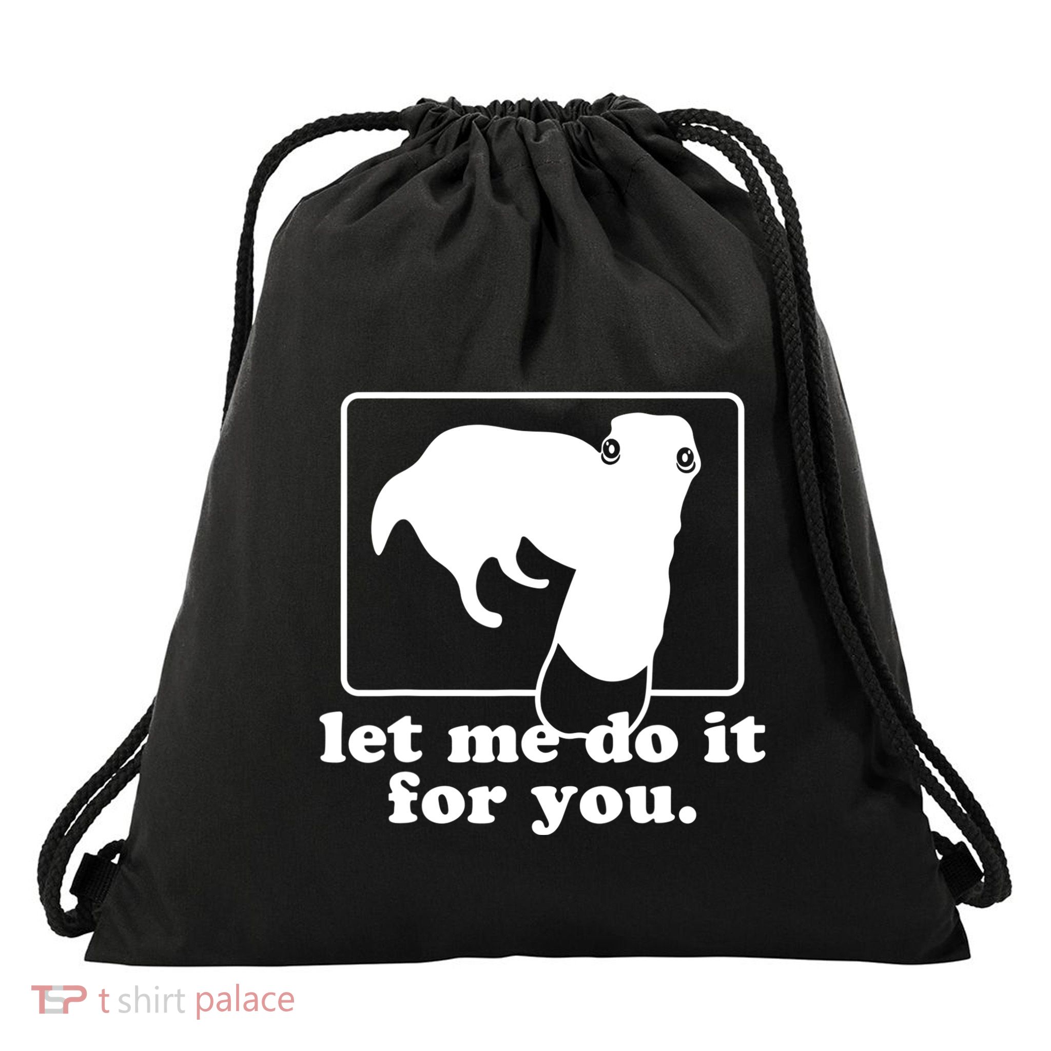 Long Nose Dog Meme Let Me Do It For You Borzoi Dog Meme Drawstring Bag