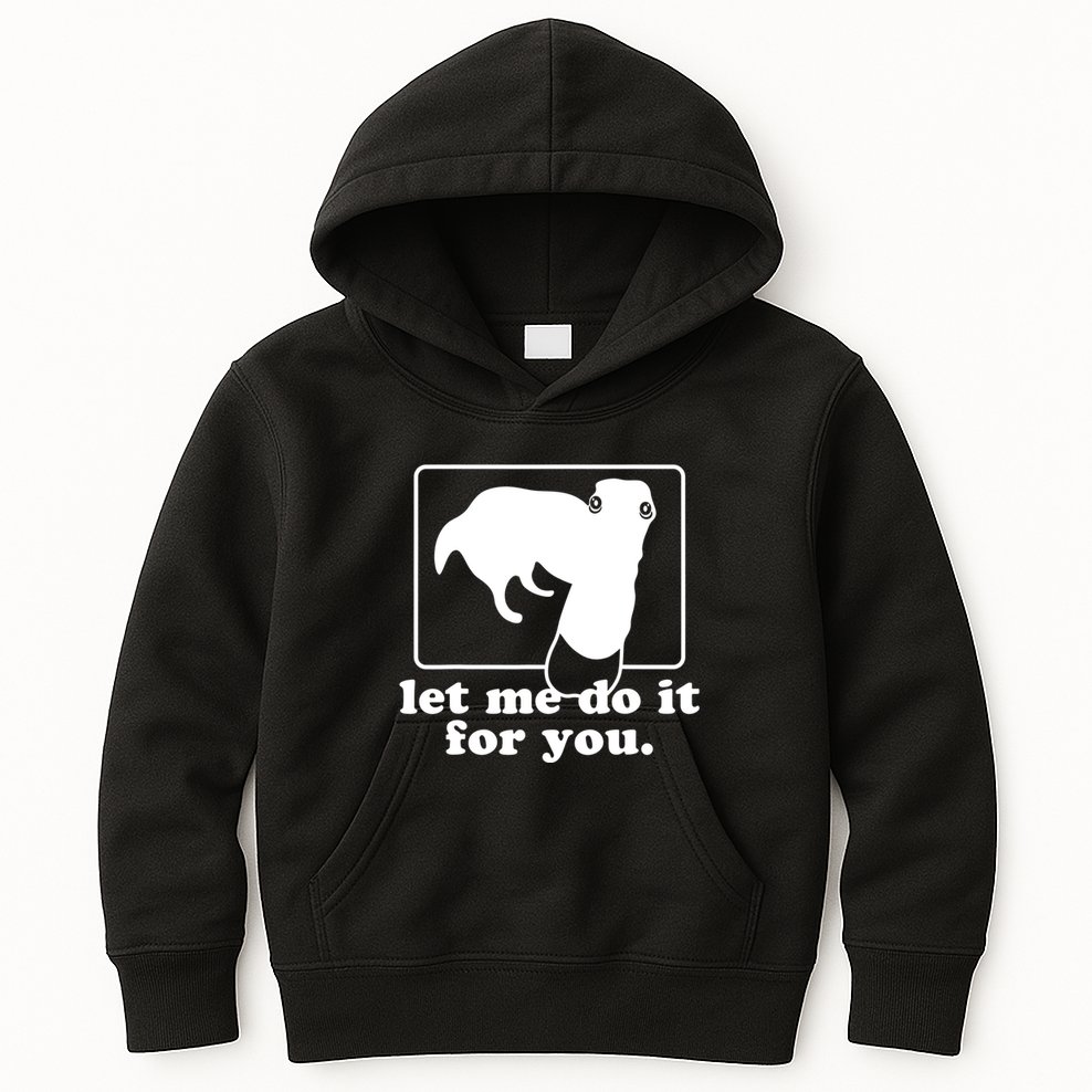 Long Nose Dog Meme Let Me Do It For You Borzoi Dog Meme Kids Hoodie