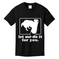 Long Nose Dog Meme Let Me Do It For You Borzoi Dog Meme Kids T-Shirt