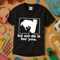 Long Nose Dog Meme Let Me Do It For You Borzoi Dog Meme Kids T-Shirt