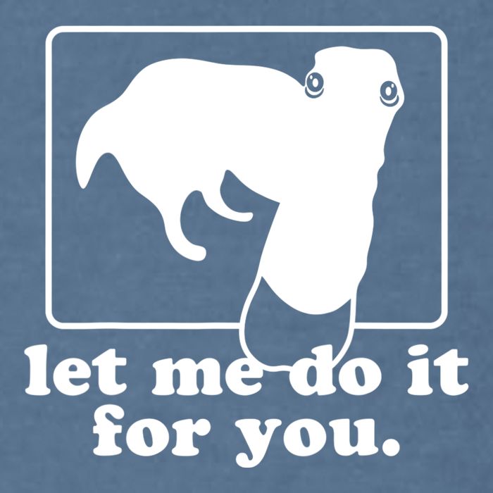 Long Nose Dog Meme Let Me Do It For You Borzoi Dog Meme Garment-Dyed Sweatshirt
