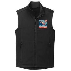 Legend Never Die Trump 2024 President Support Vote For Trump Collective Smooth Fleece Vest