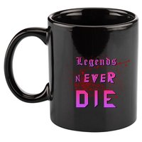 Legends Never Die 11oz C Handle Ceramic Mug