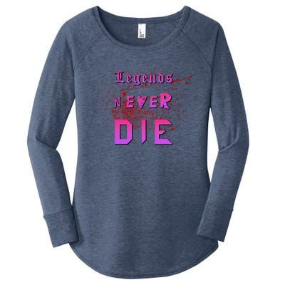 Legends Never Die Women's Perfect Tri Tunic Long Sleeve Shirt