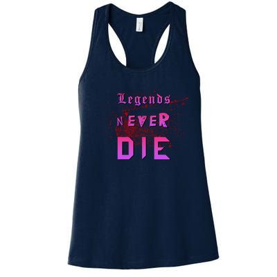 Legends Never Die Women's Racerback Tank