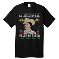 Las Nieves De Enero El Rey Del Corrido Mexican Christmas Tall T-Shirt