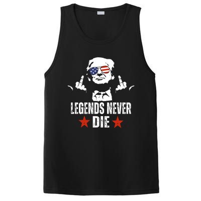 Legends Never Die Donald Trump PosiCharge Competitor Tank