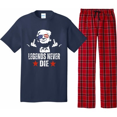 Legends Never Die Donald Trump Pajama Set