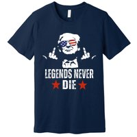 Legends Never Die Donald Trump Premium T-Shirt