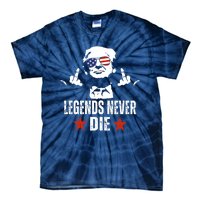 Legends Never Die Donald Trump Tie-Dye T-Shirt