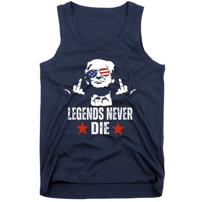 Legends Never Die Donald Trump Tank Top