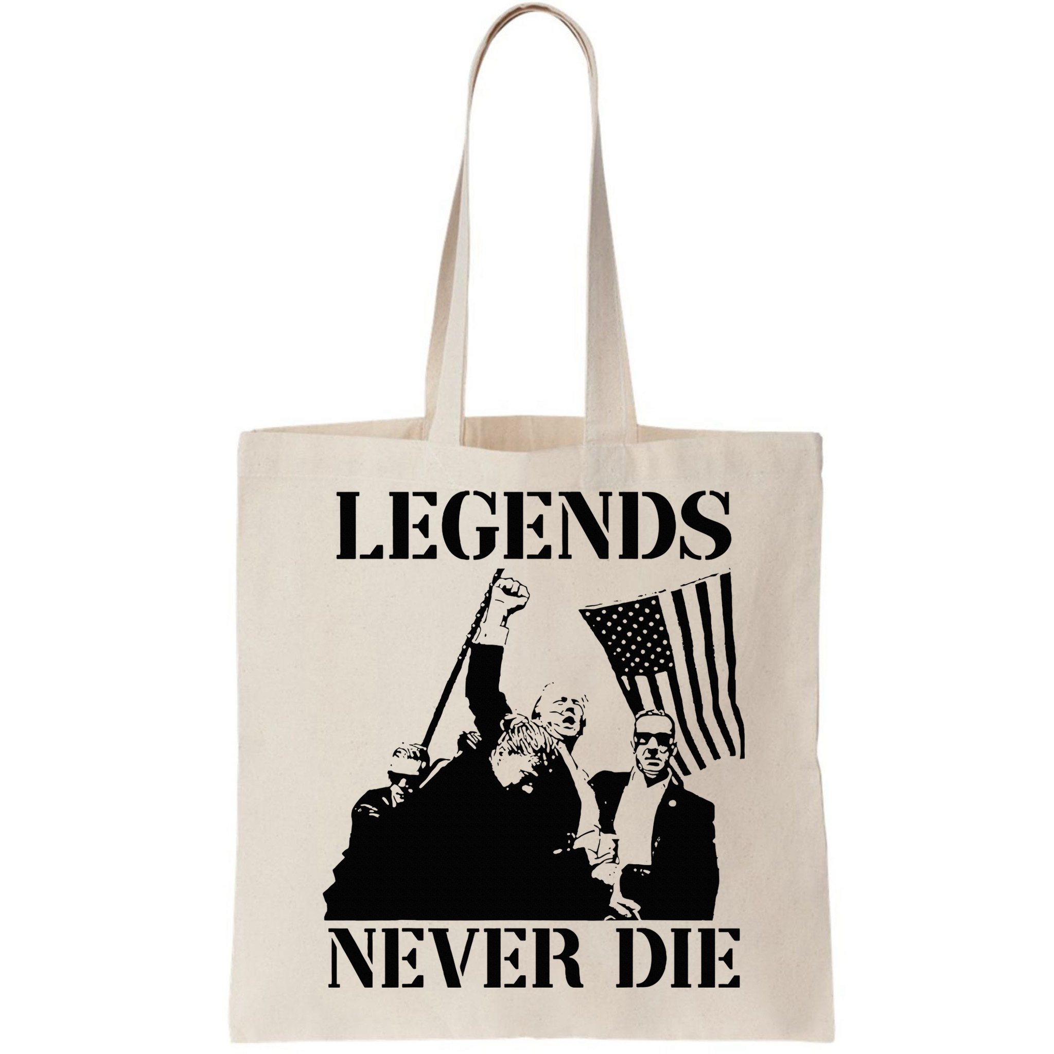 Legends Never Die Trump 2024 Pennsylvania Rally Patriot Bag