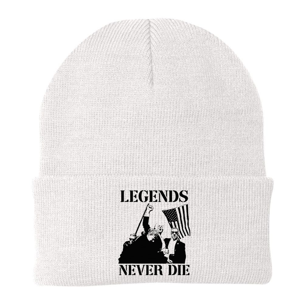 Legends Never Die Trump 2024 Pennsylvania Rally Patriot Beanie