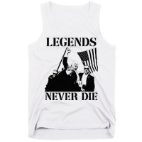 Legends Never Die Trump 2024 Pennsylvania Rally Patriot Tank Top