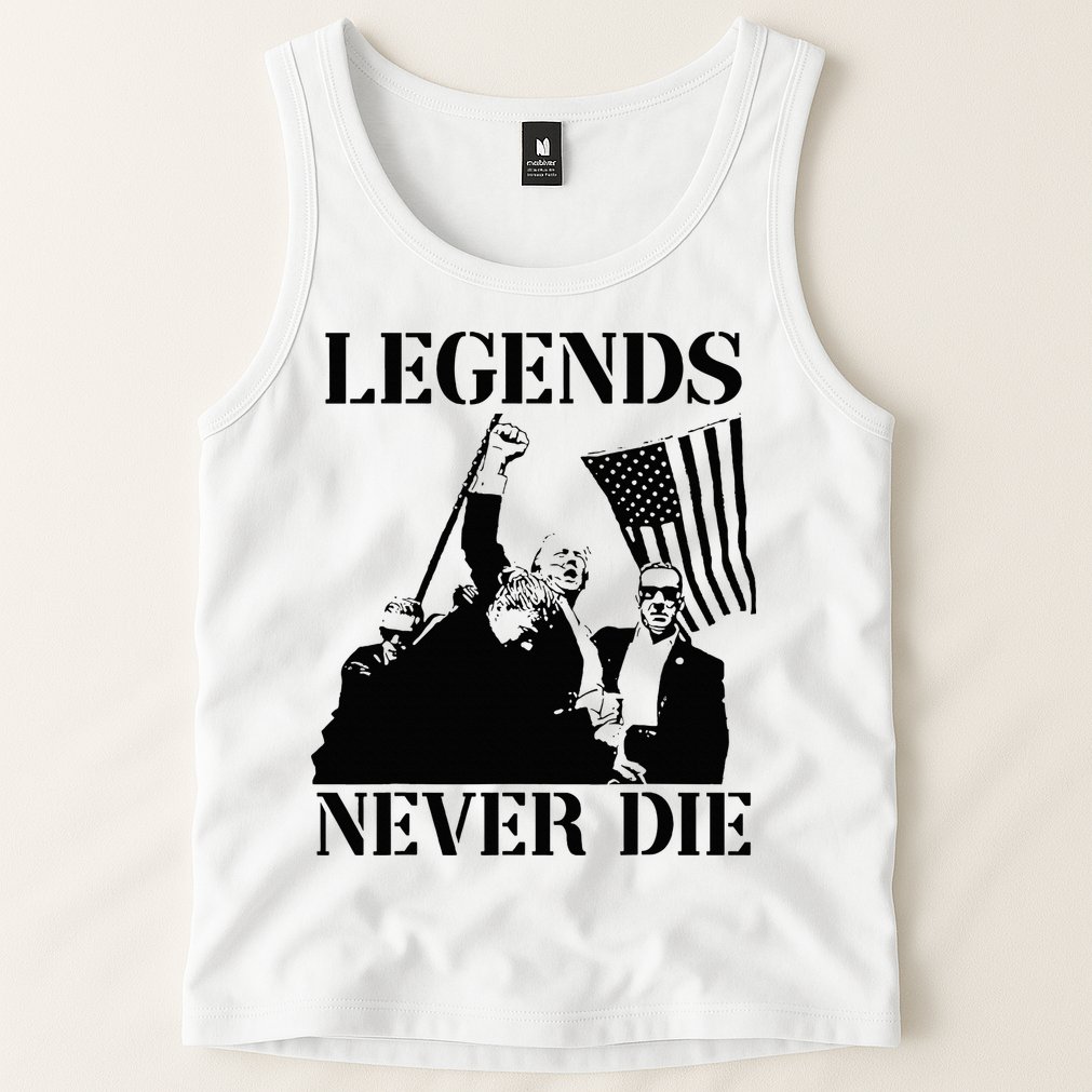 Legends Never Die Trump 2024 Pennsylvania Rally Patriot Tank Top