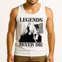 Legends Never Die Trump 2024 Pennsylvania Rally Patriot Tank Top