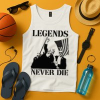 Legends Never Die Trump 2024 Pennsylvania Rally Patriot Tank Top