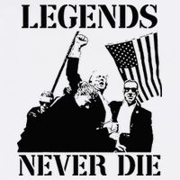 Legends Never Die Trump 2024 Pennsylvania Rally Patriot Tank Top